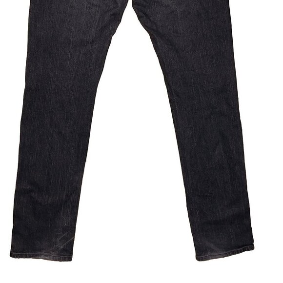 MASSIMO DUTTI Slim Fit Cotton Blend Faded Look Black Jeans Sz 30 - Picture 9 of 9